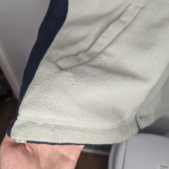 Vintage MLB 1990s New York Yankees Reversible windbreaker/Fleece 2XL - Picture 5 of 9